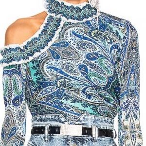 Zimmermann Moncur Ruffle Neck Blouse